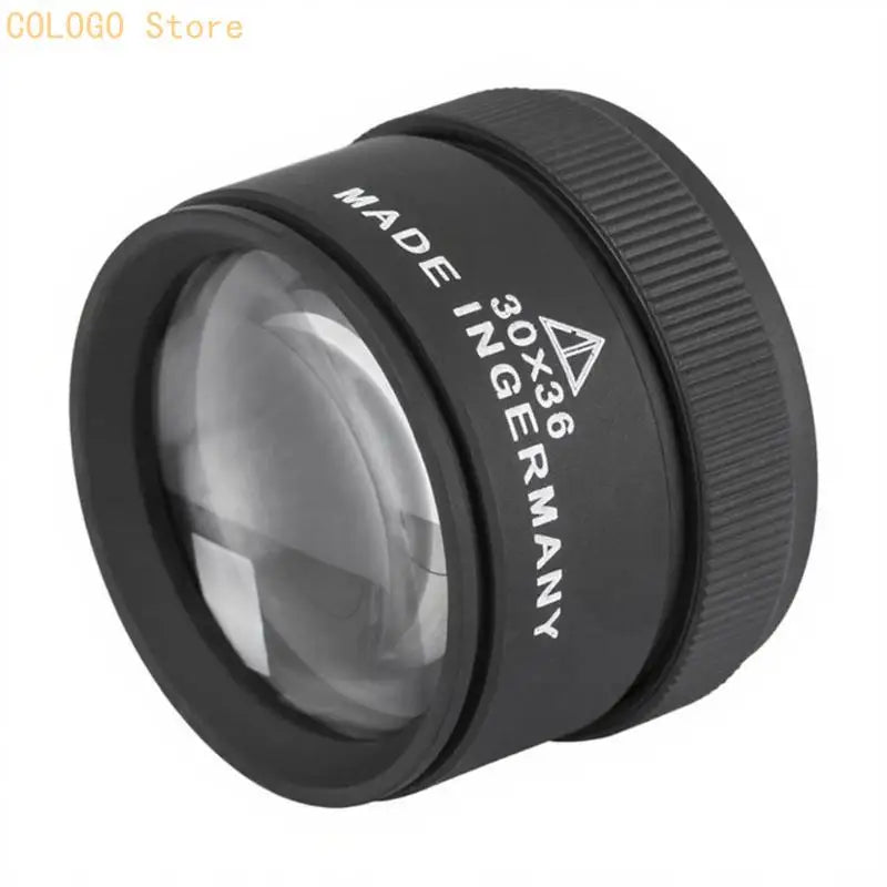 Professional 30X Glass Lens Monocle Watch Magnifier Loupe Handheld Qme