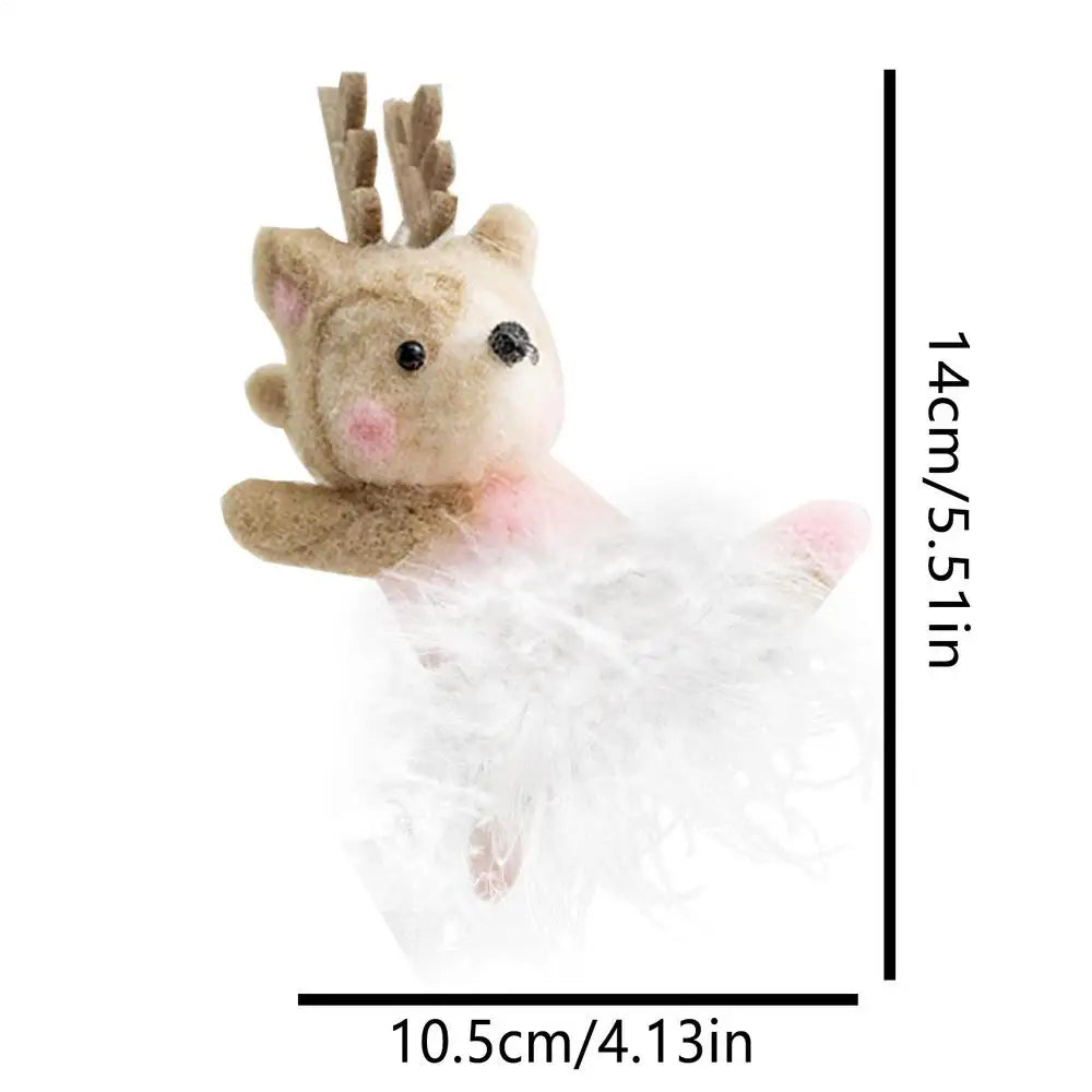 Christmas Ornaments Animals Felt Animal Ornament Festive Craft Qme B China Mainland