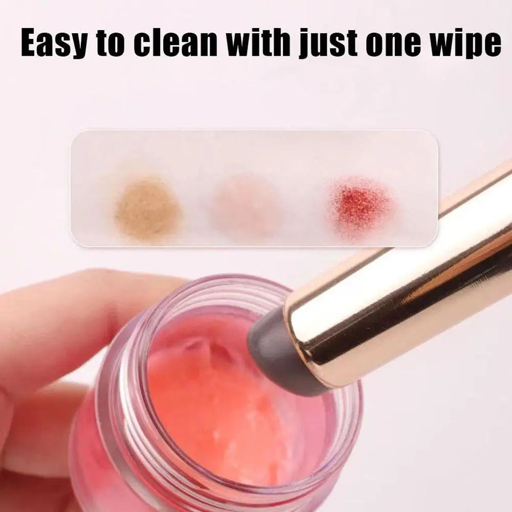 NEW Silicone Lip And Concealer Makeup Brushes Silicone Brush Lip Balm Lip Gloss Lip Stick And Concealer MultiFunction Brush Qme