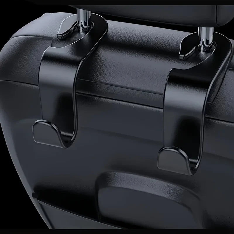 Car headrest hook, auxiliary hook, car seat headrest hook, hook storage bag universal handbag coat suitable for universal car Qme