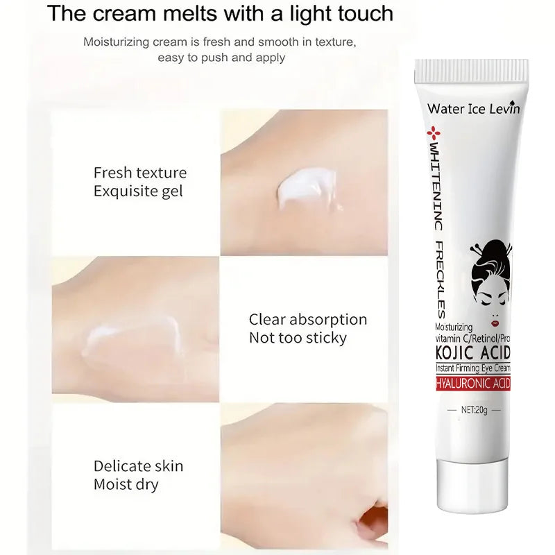 Kojic acid Eye Cream skincare Anti Dark Circles Eye Bags Firming Moisturizing skincare Eyes Cream Eyes Beauty care Qme