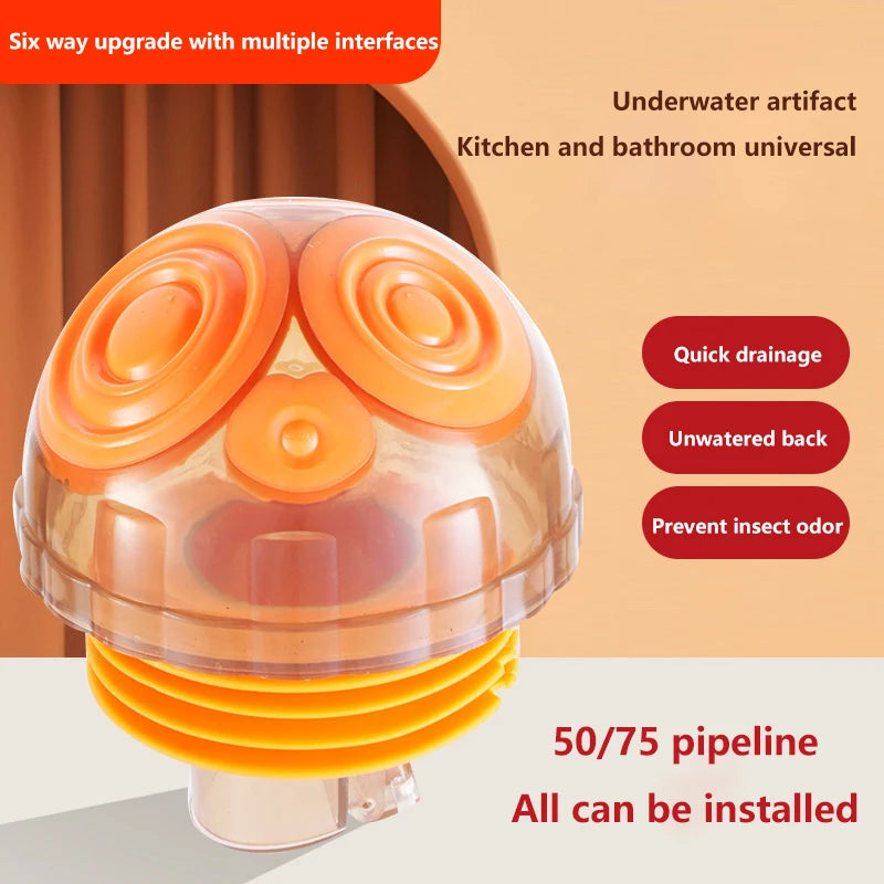 Multifunctional Kitchen Sink Pipe Adapter Deodorant Dishwasher Qme