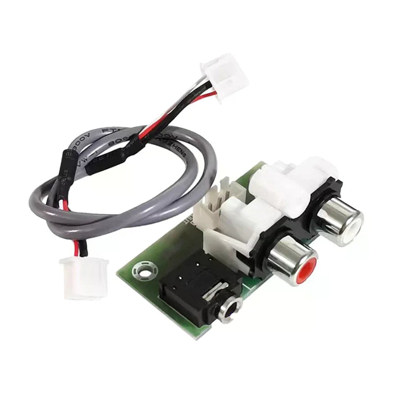 Audio Socket Dual AV Lotus Input XH2 54-3P Output Adapter Small Board Qme