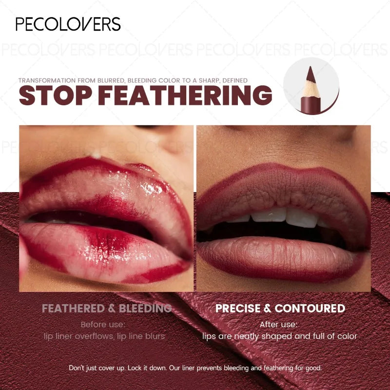 Matte Lipliner Describe Contour Lips Plump Charming Multi Selection Qme