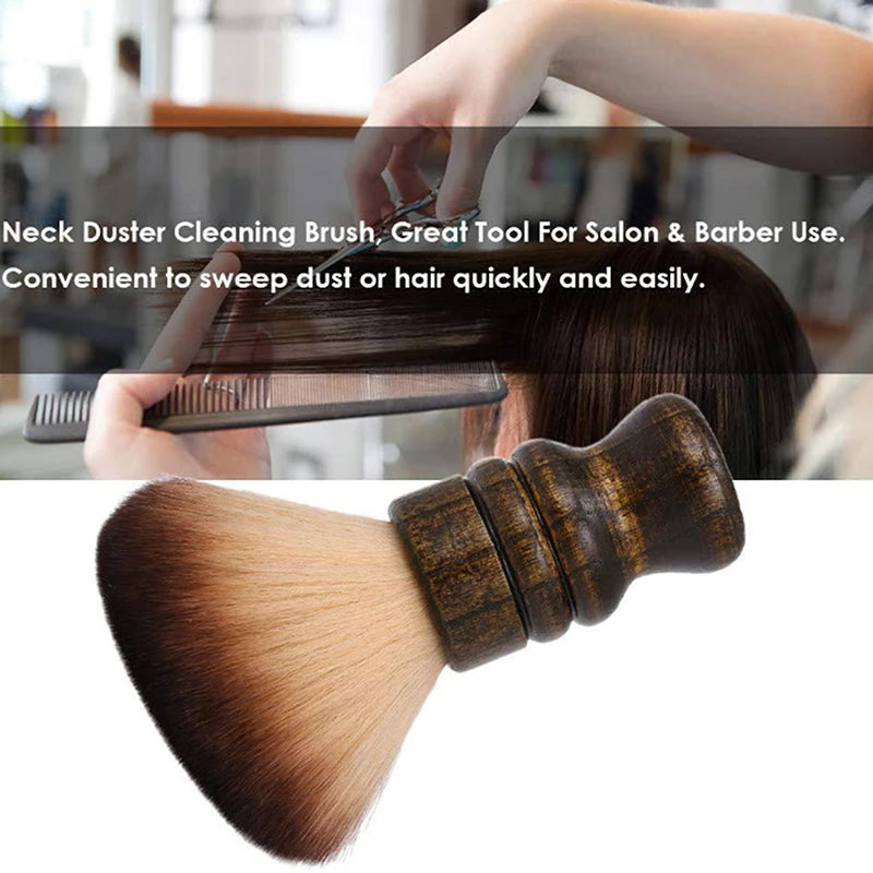 Barber Soft Brush Salon Speciality Cleaning Haircut Tool Home Qme