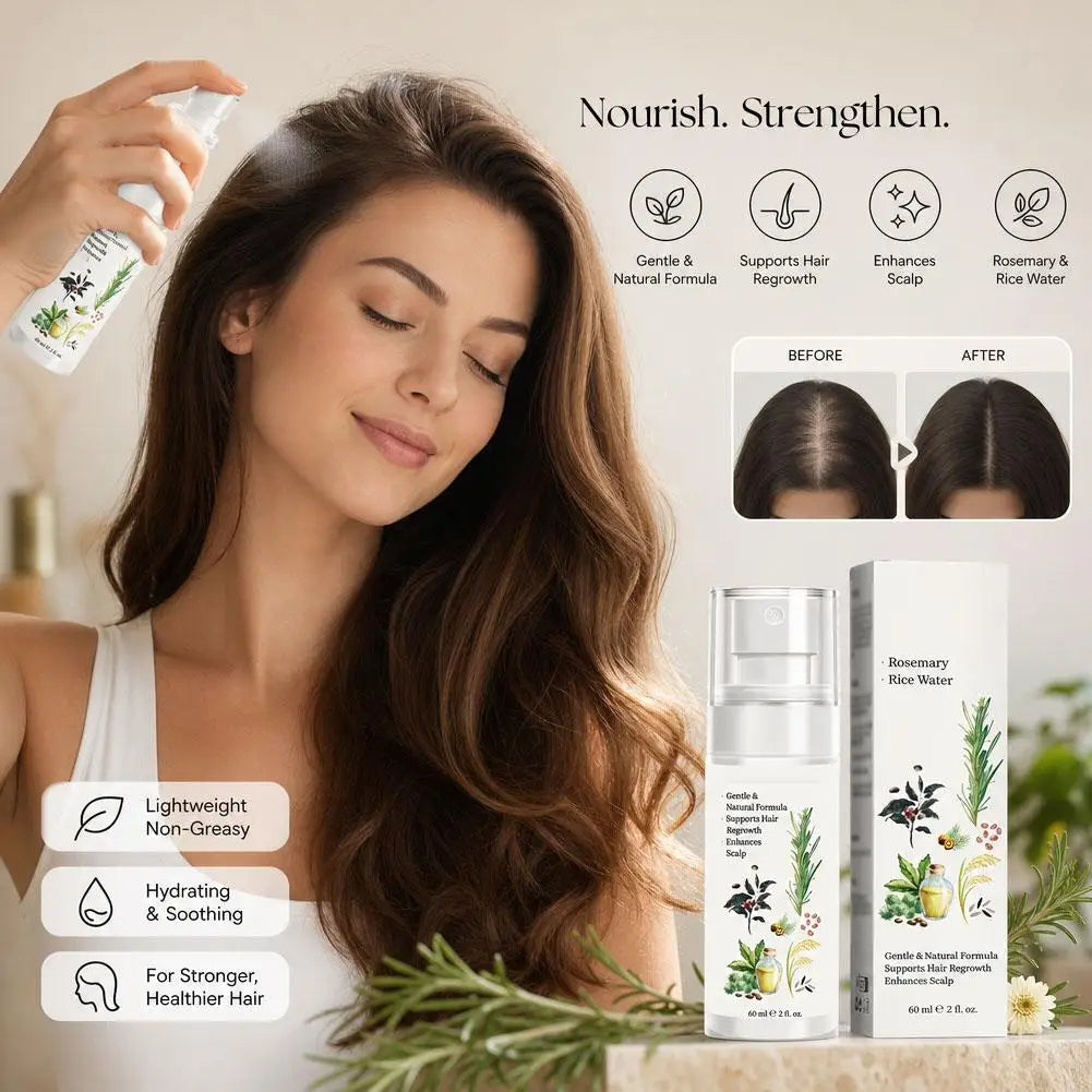 Hair Strengthening Serum - Scalp Nourishing Adds Volume, Hydrates Dry Hair, And Enhances Shine Dry Hair Qme
