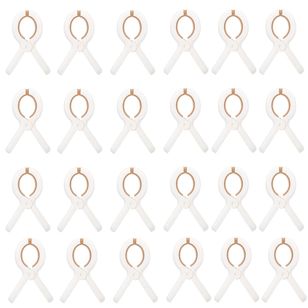 12/24PCS Windproof Clip For Hanging Quilts, Anti-Slip Clothes Drying Hook Quilt Clip Without Marks Clothes Drying Fixator Hanger Qme 24PCS