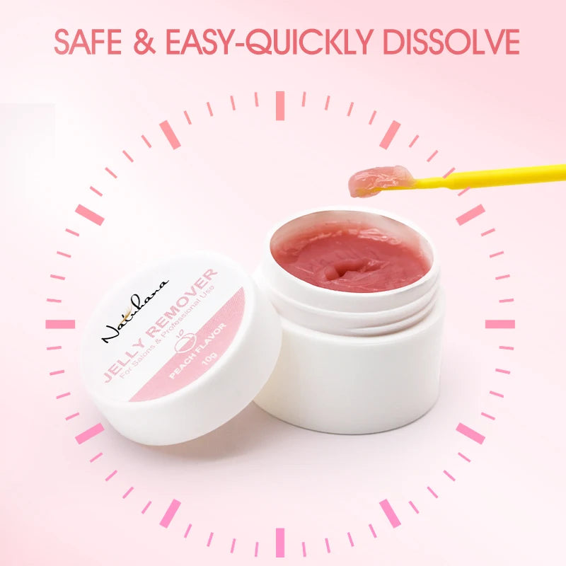 NATUHANA Eyelash Jelly Remover Fast Safe Extension Gel Glue Qme