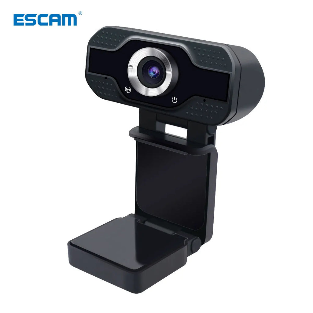ESCAM PVR006 1080p 2MP H.264 Portable Mini Webcam HD 1080p Web PC Camera Convenient Live Broadcast with Microphone Digital Qme