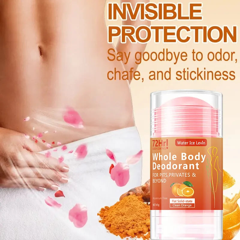 Women's Scented Cream, Women's Intimate Deodorant Cream, Gentle and Long-Lasting, Controls Odor, Safe for Sensitive Areas, Women's Scented Cream, 45g Qme