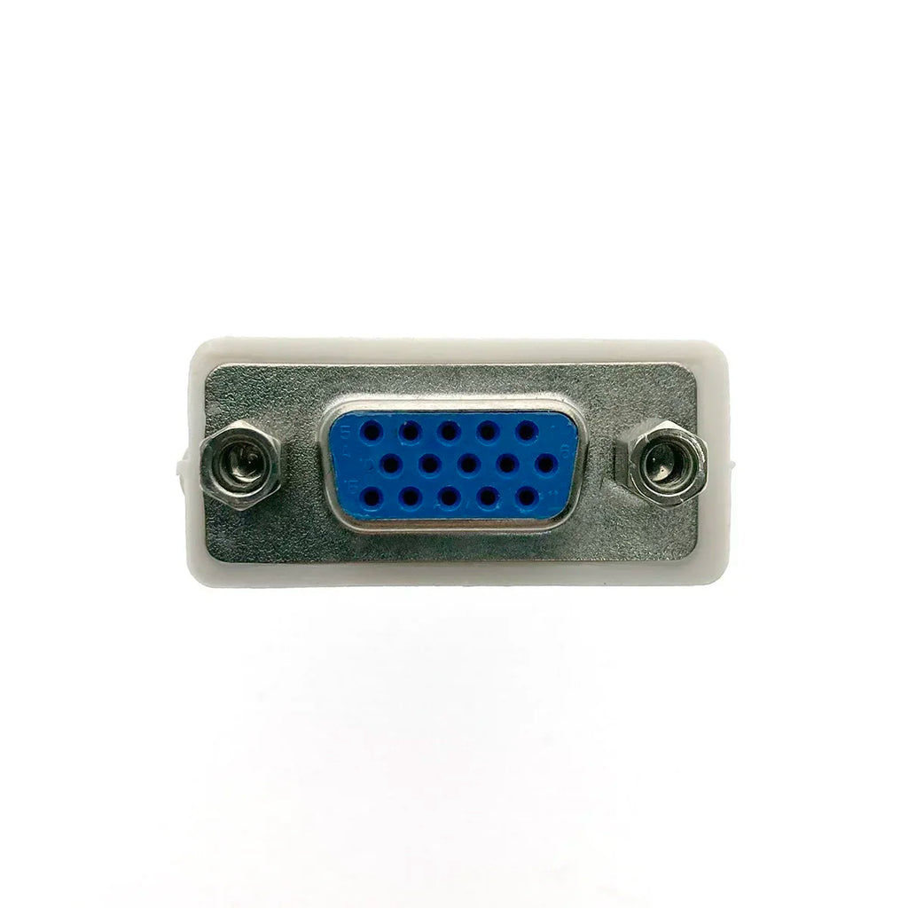 Adapter DVI-I Male To VGA /D-Sub/ Female ESPADA Model: EDVI-Dsabadap/video Adapter DVI To VGA, DVI 29 M SVGA 15 F White Qme