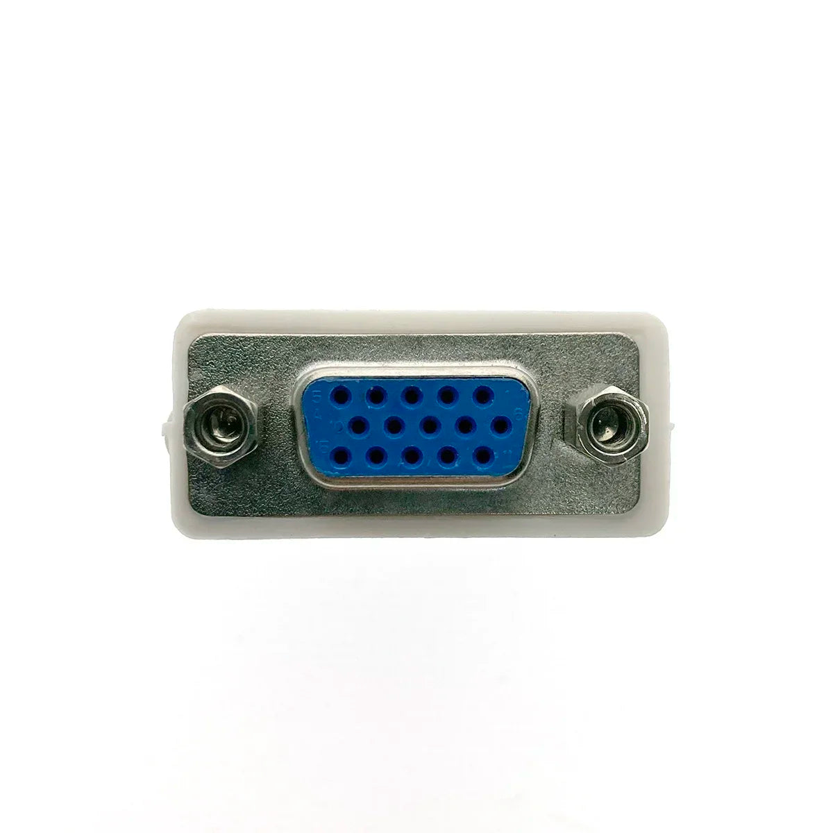 Adapter DVI-I Male To VGA /D-Sub/ Female ESPADA Model: EDVI-Dsabadap/video Adapter DVI To VGA, DVI 29 M SVGA 15 F White Qme