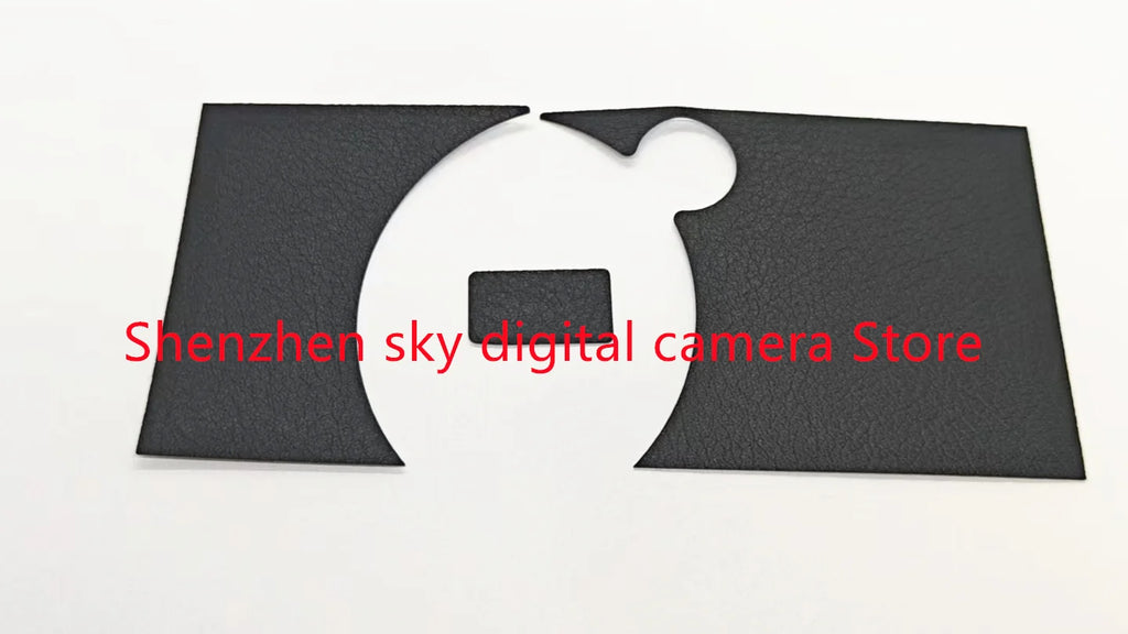 Camera Body Rubber Leather Skin Set, Front Cover + Grip Handle + Thumb Rubber Repair Parts for Panasonic Lumix S9 Qme Default Title