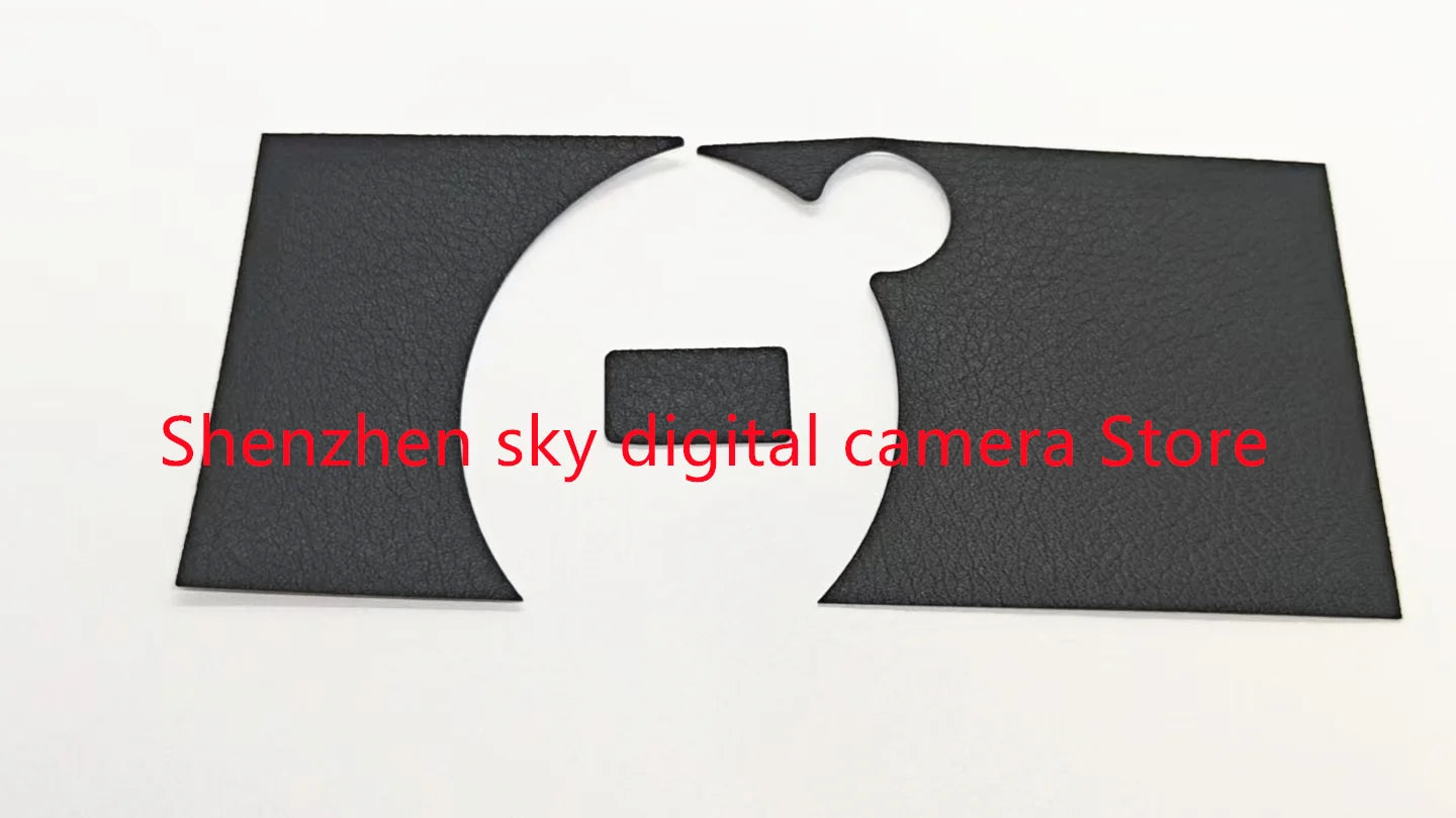 Camera Body Rubber Leather Skin Set, Front Cover + Grip Handle + Thumb Rubber Repair Parts for Panasonic Lumix S9 Qme Default Title