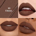 Matte Nude Lipstick Smooth Texture Long-lasting Water Resistance No Qme 10