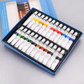24Colors 12ml Art Painting Kit Supplies For Wood Artists DIY Painting On Canvas Wall Art Craft Projects Children's Paint Set Qme 24Color
