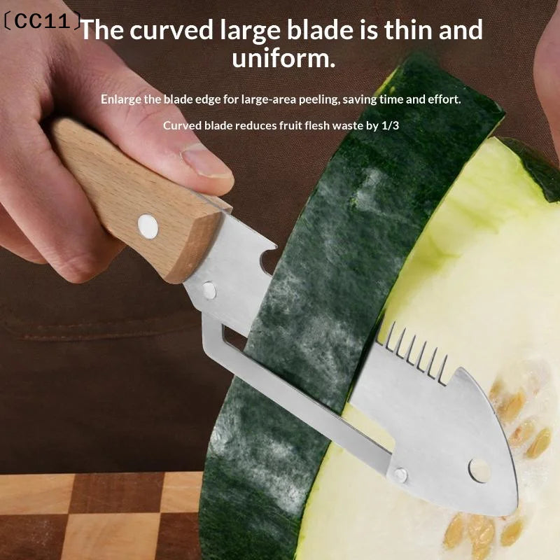1 Multi-functional Stainless Steel Peeler Fruits Vegetables Peeling Qme
