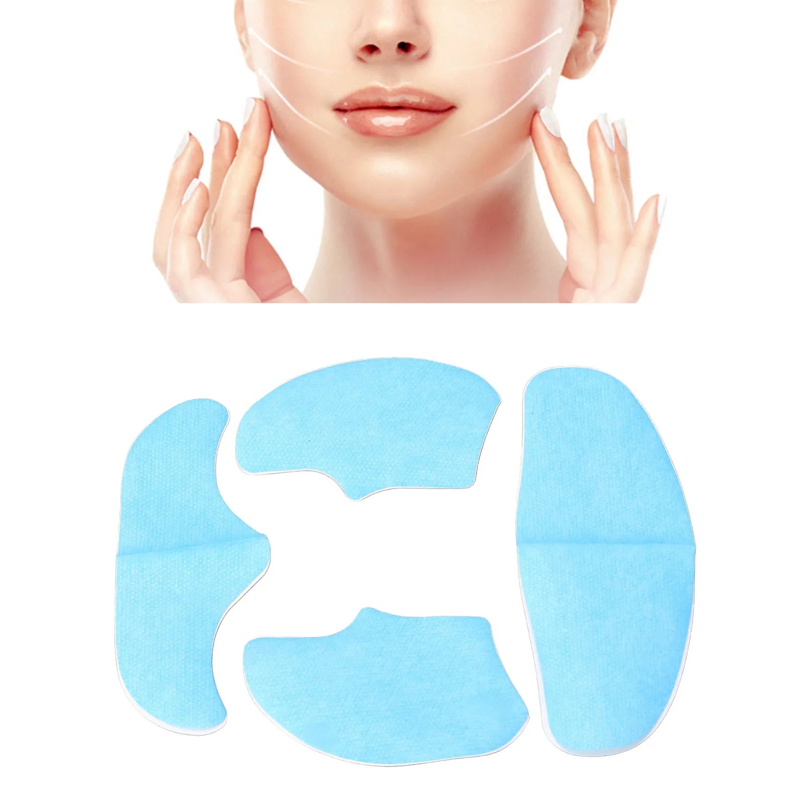 Melting Pure Collagen Films Moisturizing Soluble Collagen Film Penetration 10 Packs Improve Skin Texture for Aging Skin Qme