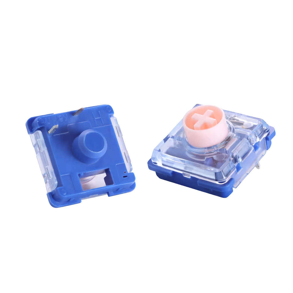 Kailh Low Profile Silent Mechanical Keyboard Switch Deep Sea Islet Pink MINI Linear Switch 35g For 1353Hitbox Gaming Keyboard Qme
