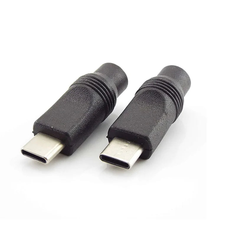 15PCS USB to DC Power Plug Adapter 3.5x1.35mm 4.0x1.7 5.5x2.1 2.5mm Charger Connector for Device Charging Qme
