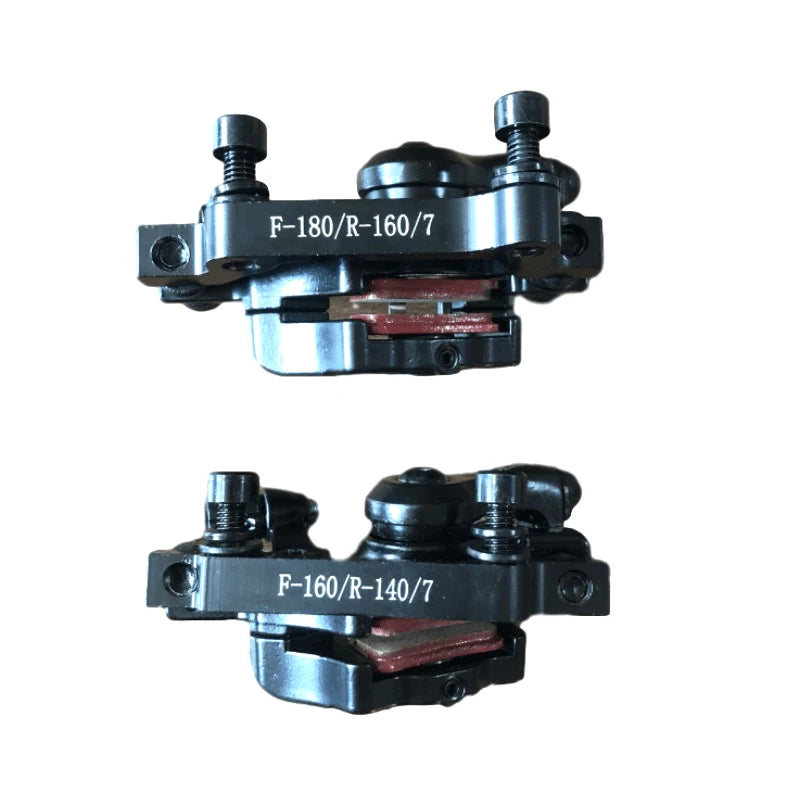 Aluminum Alloy Bicycle Disc Brake Mechanical Line Pulling Brakes Bike Qme