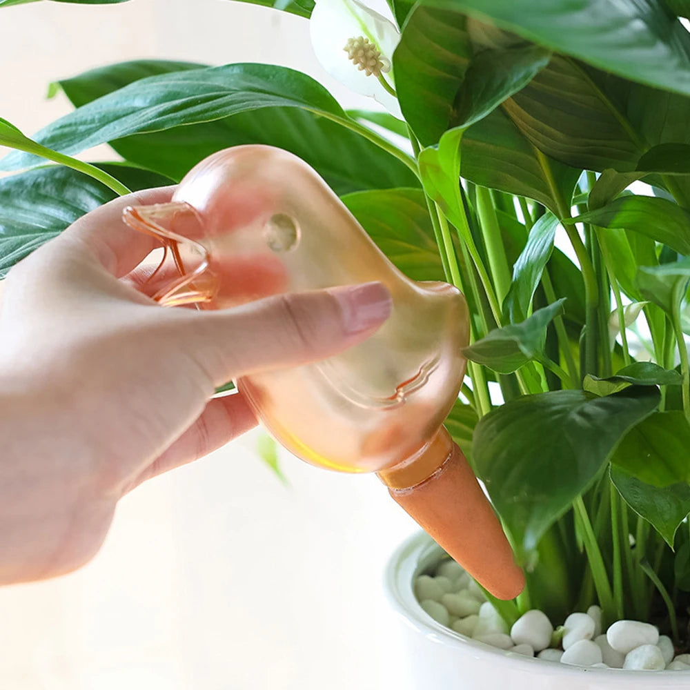 Automatic Plant Watering Bird Drop Irrigation Garden Home Use Percolator Drip Feeder for Potted Plants Qme