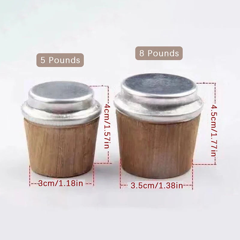 2Pcs Safe Durable Vacum Flask's Cork Plug Wood Thermos Stopper Sealed Lid Cap Bottle Cork Plug Replace Kettle Accessories Tool Qme