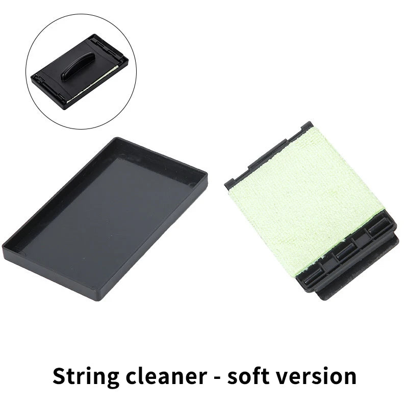Guitar String Cleaner Clean Fretboard Cloth Tool Maintenance Care Qme gentle