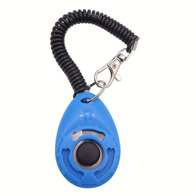 Dog Training Soundpad with Wristband Durable, Lightweight and Easy to Use, Suitable for Cat, Dog and Horse Behavior Training Qme Blue