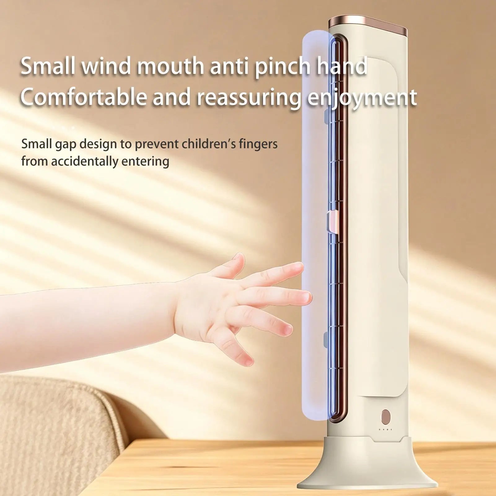 New Small Portable Fan Bladeless USB Rechargeable Device Office Work Fan For Desk Office Home Car Camping Outdoor Qme