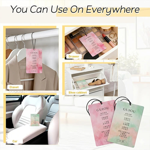 1 2 Portable Scented Card Drawers Wardrobes Home Wardrobe Air Qme