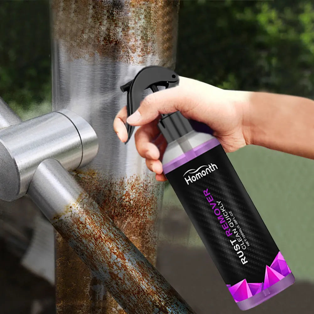 100ml Paint Rust Remover Car Rust Removal Spray Auto Rim Dust Cleaner Car Wheel Hub Rust Remover for Car Maintenance Cleaning Qme