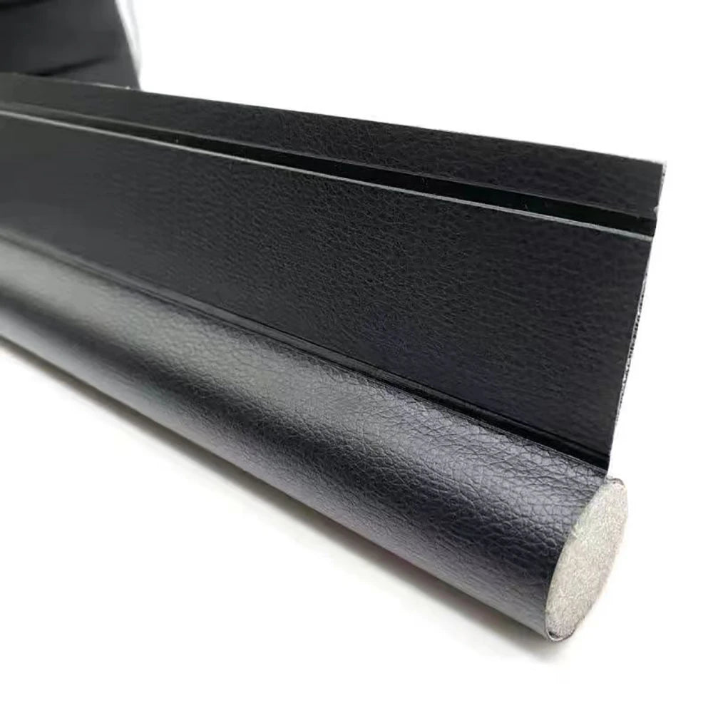 1pc Door Bottom Seal Strip Cuttable Insulation Under Door Draft Blocker Windproof Anti-Cold Gap Weather Stripping Acoustic Foam Qme Single black