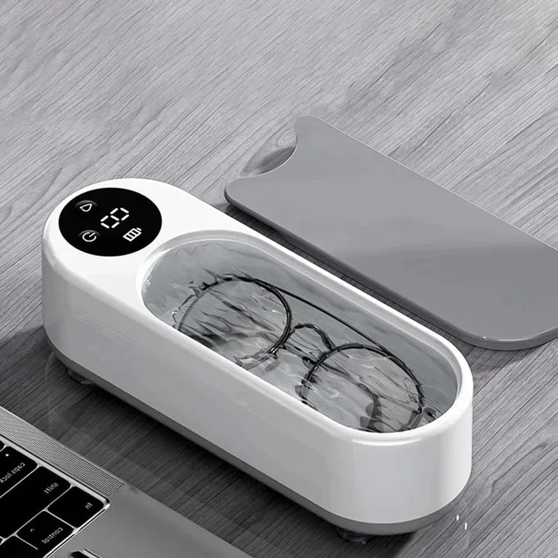 High-Frequency Glasses Cleaner - 1pc Wireless Multi-Purpose Cleaning Machine for Eyewear & Accessories Qme