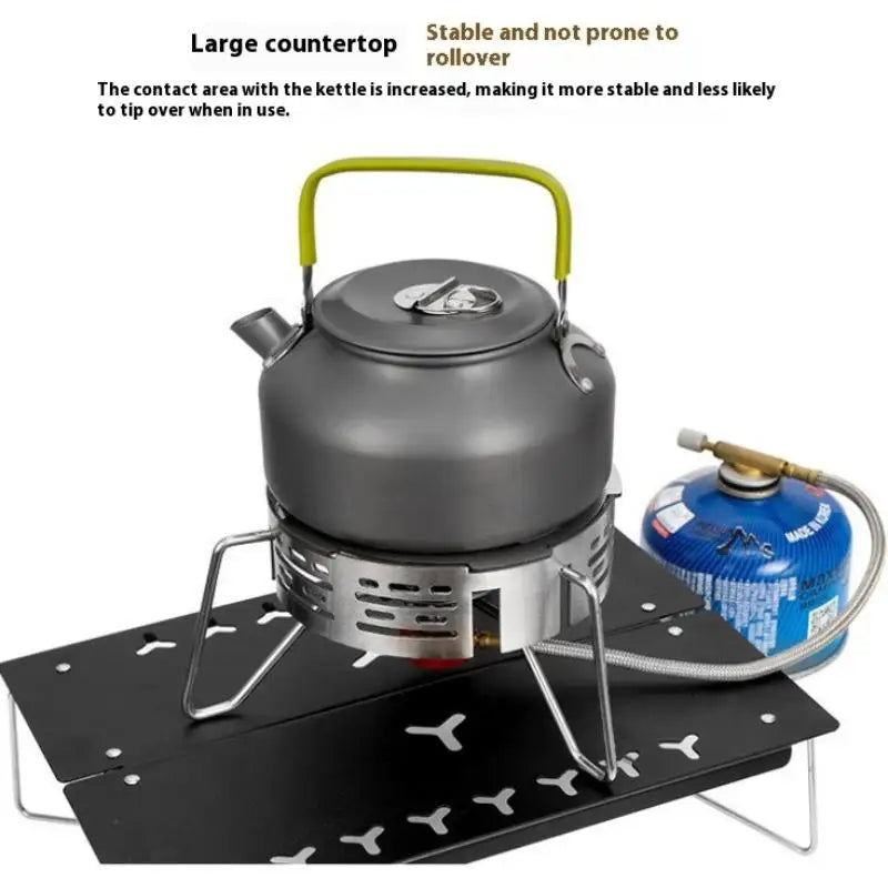 Portable Camping Stove Windproof Ring Outdoor Windshield Qme