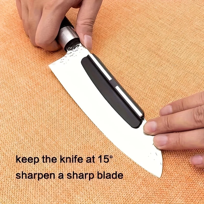 Professional Sharpening Stone Angle Guide Fixed Knife Sharpener 15degrees Sharpener Knife Tools Ceramic Whetstone Accessories Qme