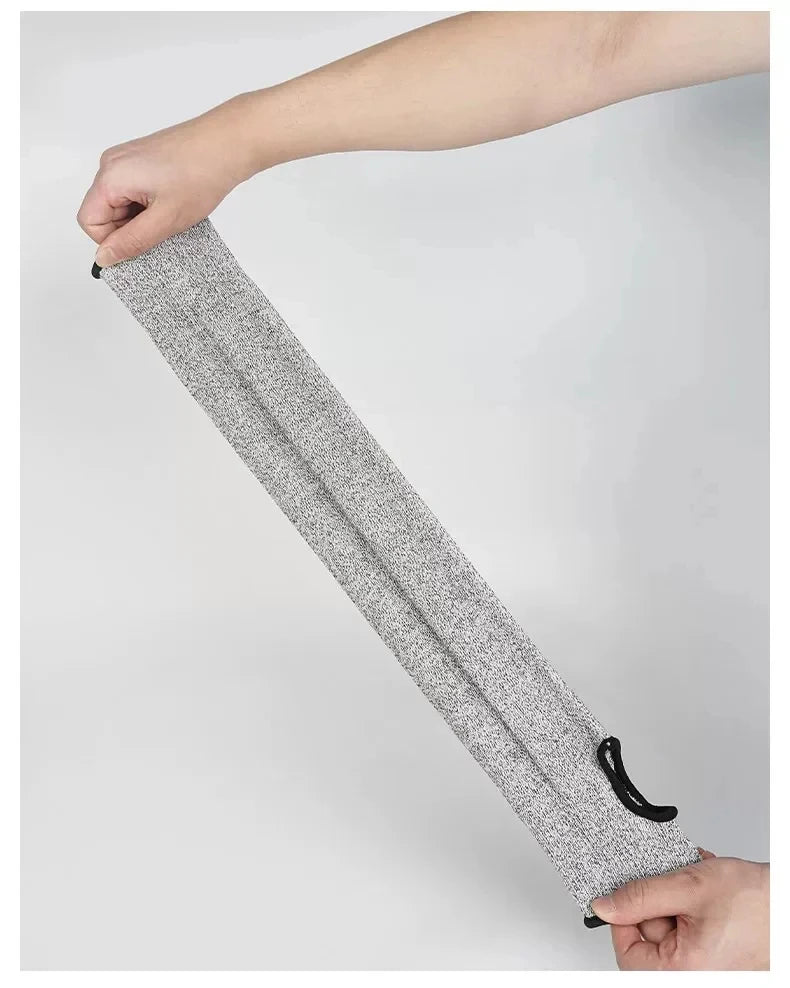 Anti-Cut Safety Sleeves Cutting Resistant Arm Puncture Gloves Breathable Protector Household Arm Guard Bracers Qme