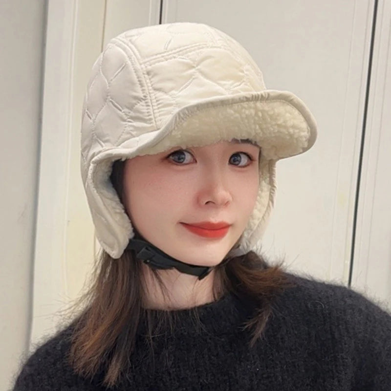 Winter Men Women Trapper Aviator Trooper Earflap Warm Waterproof Ski Qme