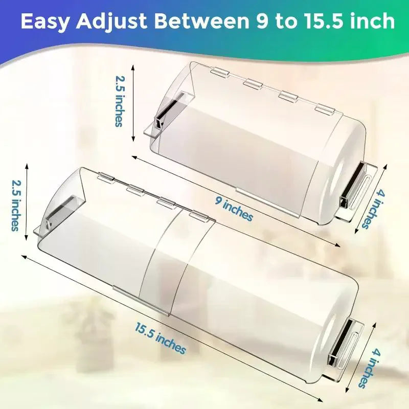 AC Air Vent Deflector Magnetic Adjustable Vent Redirector Covers For Home Floor Registers Ceiling Registers Heat Under Furniture Qme