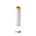 Paint masking film and paper masking tape for decorating cars, disposable dust-proof furniture spray paint protective film Qme 1Pcs 7M 240 MM