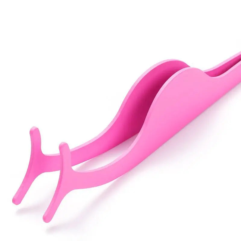 False Eyelashes Tweezer Fake Eye Lash Applicator Makeup Tools Qme