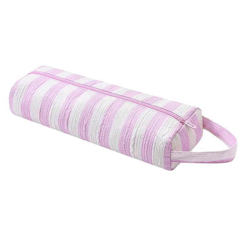 Hair Dryer Storage Bag Quilting Large Capacity Dustproof Curler Storage Bag With Handle Portable Carrying Case For Travel Qme style 16