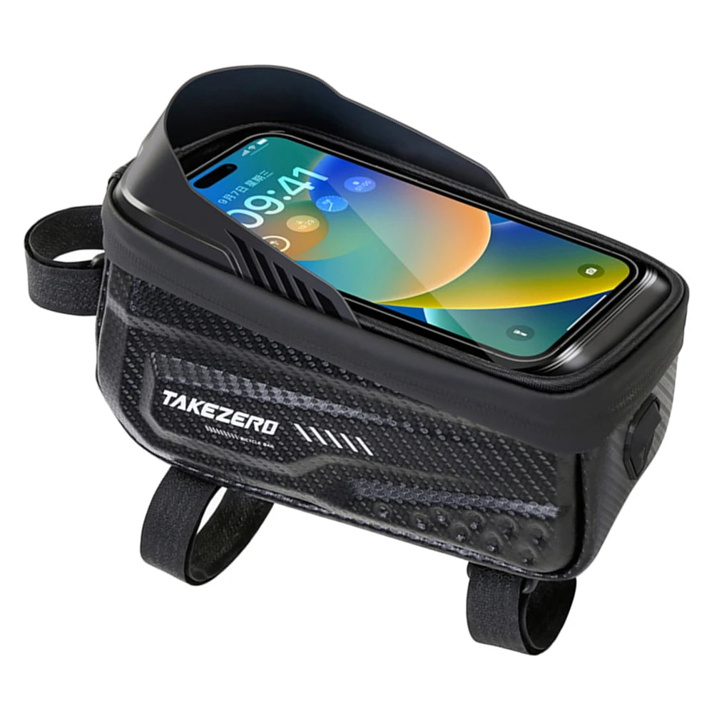 1L Cycling Storage Pack Waterproof Portable Cycling Bags 6.8 Inch Touch Screen Road Bike Accessories Qme