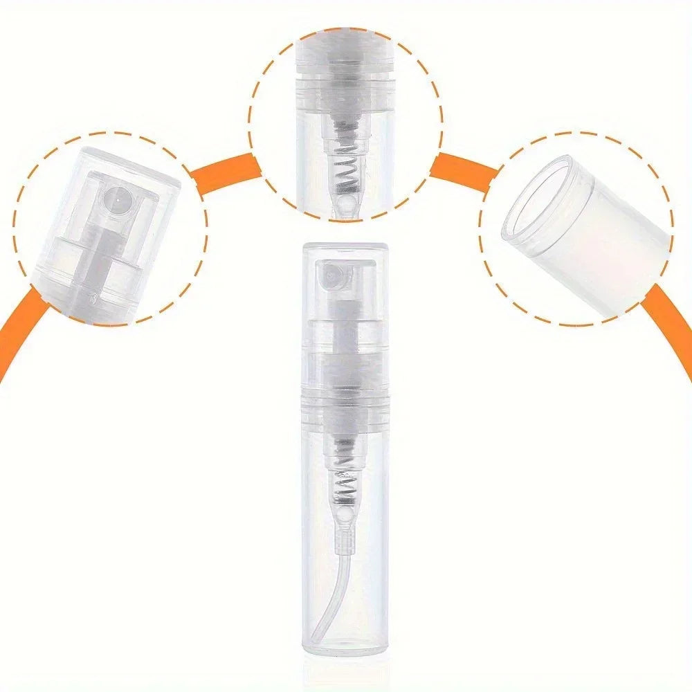 Spray Bottle Portable Perfume Atomizer, Dropper, Suitable for Travel Perfume Bottles and Essential Oil Bottles, Easy to Carry Qme