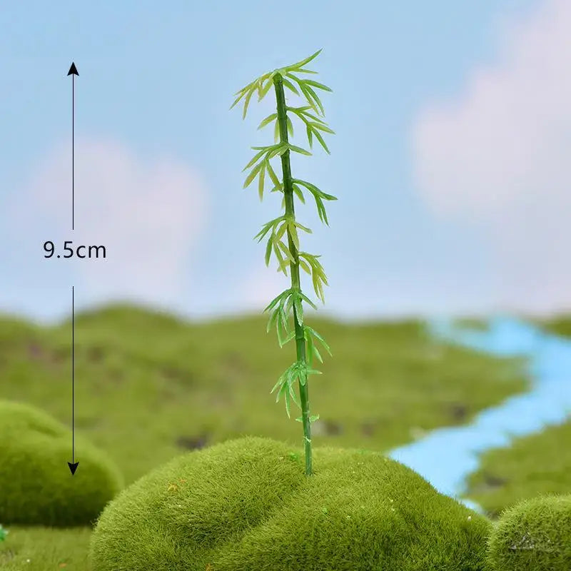 Mini Artificial Flower Trees With Vivid Colors And Realistic Look Perfect For Fairy Garden Micro Landscape DIY Decor Qme I