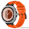 Strap for Samsung Galaxy Watch Watch 9/8 40mm 44mm Sports Silicone Bracelet for Samsung Galaxy Watch 8 Classic 46mm Band Correa Qme Orange Galaxy 9 8 44mm