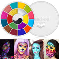 18 Colors Water Based Face Body Paint Palette Safe Non-toxic Washable Qme 1pc
