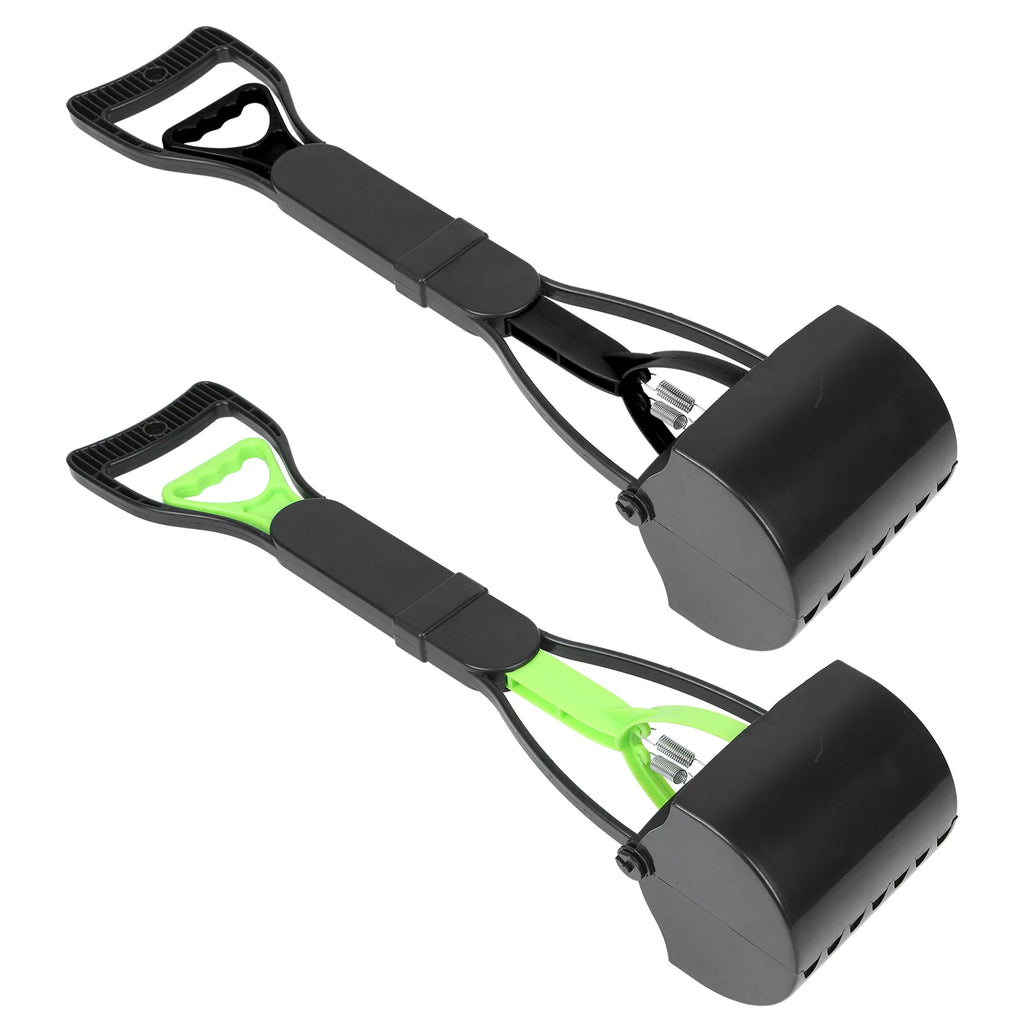 Dog Pooper Scooper Long Handle Waste Picker Jaw Grabber Pet Waste Pickup Tool Easy Clean Outdoor Dog Cat Cleaning Tool Qme
