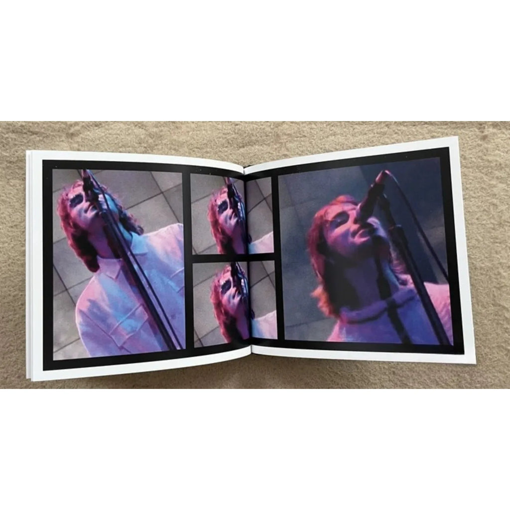 Classic Britpop Live CD Album | Stage Lead Singer Portrait Atmospheric Cover, Legendary Concert Full Track Edition Qme