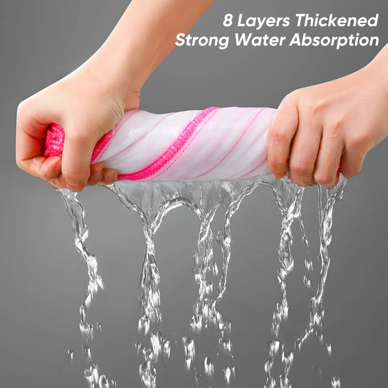 20Pcs Kitchen Towels Cotton Dishcloth Super Absorbent Non-stick Oil Reusable Cleaning Cloth Kitchen Daily Dish Towels Qme
